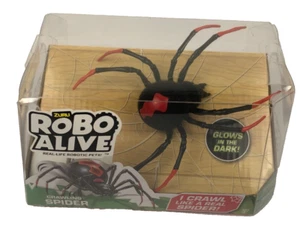 Robo Alive Crawling Spider Battery-Powered Glow in the Dark Robotic Toy by ZURU - Picture 1 of 3