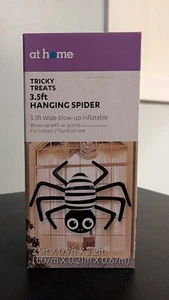 Tricky Treats 3.5 Ft Wide Hanging Spider Blow-up Inflatable Indoor & Outdoor NEW - Picture 1 of 2