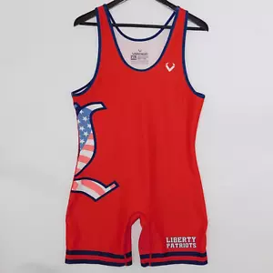 Singlet de lucha libre Vantage Match usado Liberty High School Henderson Nevada XL - Imagen 1 de 6
