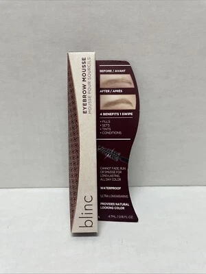 BLINC EYEBROW MOUSSE MEDIUM BLONDE 4.7 mL/0.16 Fl Oz - Image 1 of 4