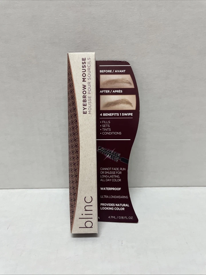 BLINC EYEBROW MOUSSE MEDIUM BLONDE 4.7 mL/0.16 Fl Oz - Image 1 of 4