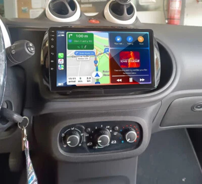 Für Smart Forfour Fortwo 453 Android 14.0 Autoradio Carplay GPS Navi WIFI RDS BT - Bild 1 von 4