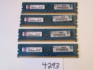 Kingston 4x2Gb=8Gb PC3-10600 1333Mhz DDR3 Desktop Memory RAM (4293) - Picture 1 of 2
