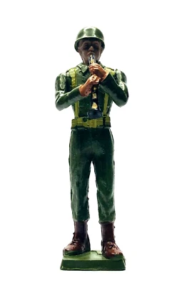 VINTAGE AOHNA ATHENA ΑΘΗΝΑ ARMY BAND CLARINET PLASTIC SOLDIER GREEK USED RARE - Image 1 of 4