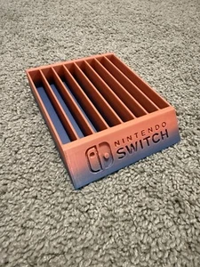 Nintendo Switch Game Case Holder - Display For Game Boxes. Game Mount Stand Gift - Picture 1 of 2