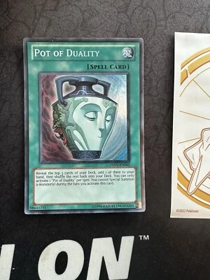 Yugioh Pot Of Duality DREV-EN062 Secret Rare Unlimited 143💎NM💎 - Image 1 of 4