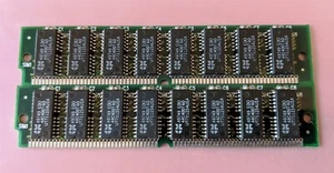 32MB 2x16MB 72-pin Simm EDO 60ns A9749 44C400T-60 Single Rank 4Mx32 5.0V Ram Kit - Picture 1 of 3