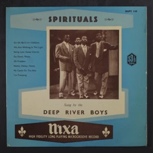 DEEP RIVER BOYS: spirituals Nixa (2) 12" LP 33 RPM - Picture 1 of 4