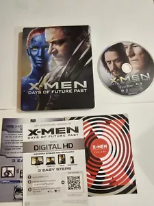 X-Men: Days Of Future Past Blu-Ray Steelbook With Fan Art Booklet Mint Condition - Picture 1 of 5
