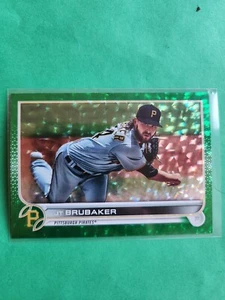 2022 Topps Serie 2 JT Brubaker Green #556 Ice Foil Board #/499 JT Icy  - Imagen 1 de 4