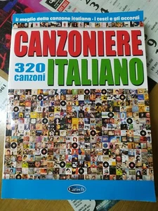 Canzoniere Italiano 320 canzoni Spartito Musica tasti + accordi - Foto 1 di 10