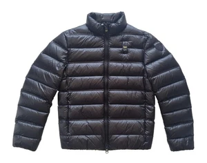 BLAUER men's down jacket 24WBLUC03062 006719 black size M - Picture 1 of 5