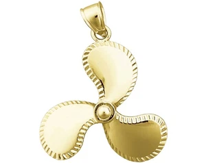 Colgante hélice oro 14K 32MM - Imagen 1 de 6