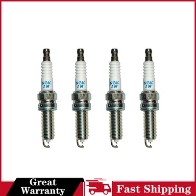 NGK  Spark Plug 4x for 2013 till 2015 Hyundai Santa Fe Sport - Image 1 of 4