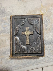 ANTIKE HEILIGE KATHOLISCHE BIBEL LATEINISCHE VULGATA G.W. BORLAND CHICAGO - Bild 1 von 8
