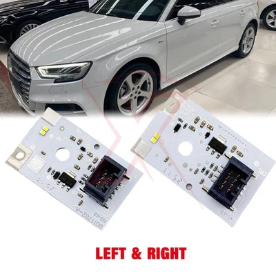 For Audi A3 S3 8v 16-20 2x Left & Right Led DRL Lights Boards Full Led Headlight - Image 1 of 4
