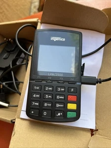 Terminal de tarjeta de crédito Ingenico Link/2500 TMF30910411A POS - Imagen 1 de 3