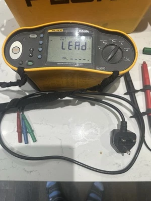 Fluke 1652C Multi-Function Tester Kit with Leads and Case - Image 1 of 3