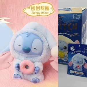 Miniso Sleepy Donut Disney Stitch Eat Something Before Sleep Figur - Bild 1 von 6