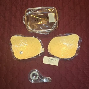 Sujetador Silione Autoadhesivo Push-Up Sin Tirantes Invisible Pasties Talla D Aidoo - Imagen 1 de 8