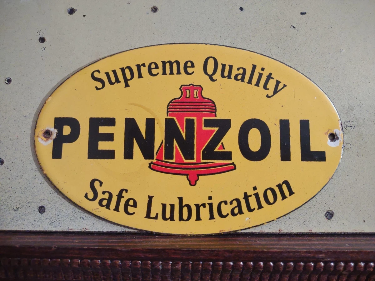 Pennzoil Sign In Collectible Gas & Oil Advertising Signs for sale
