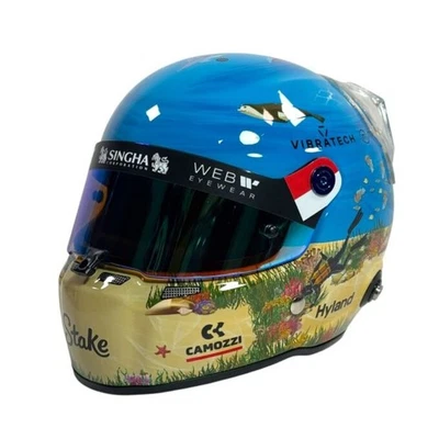 Mini Helmet Stilo 1/2 Valtteri Bottas Monaco Gp 2024 - Immagine 1 di 4