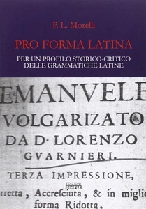 Patrizia Morell Pro forma latina. Per un profilo storico (Paperback) (UK IMPORT) - Picture 1 of 3