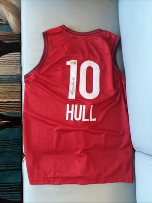 Lexie Hull Signed Autographed Indiana Fever Custom Red Jersey Swau COA - Image 1 of 4