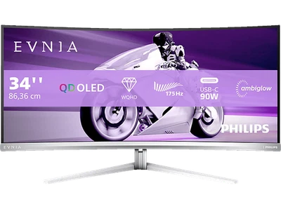 Aussteller ~ Philips Evnia 8000 34M2C8600 34" WQHD Gaming Monitor 0,03 ms,175 Hz - Bild 1 von 4