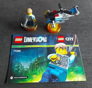 Lego Dimensions Chase McCain Fun Pack 71266 100% Complete - Picture 1 of 2