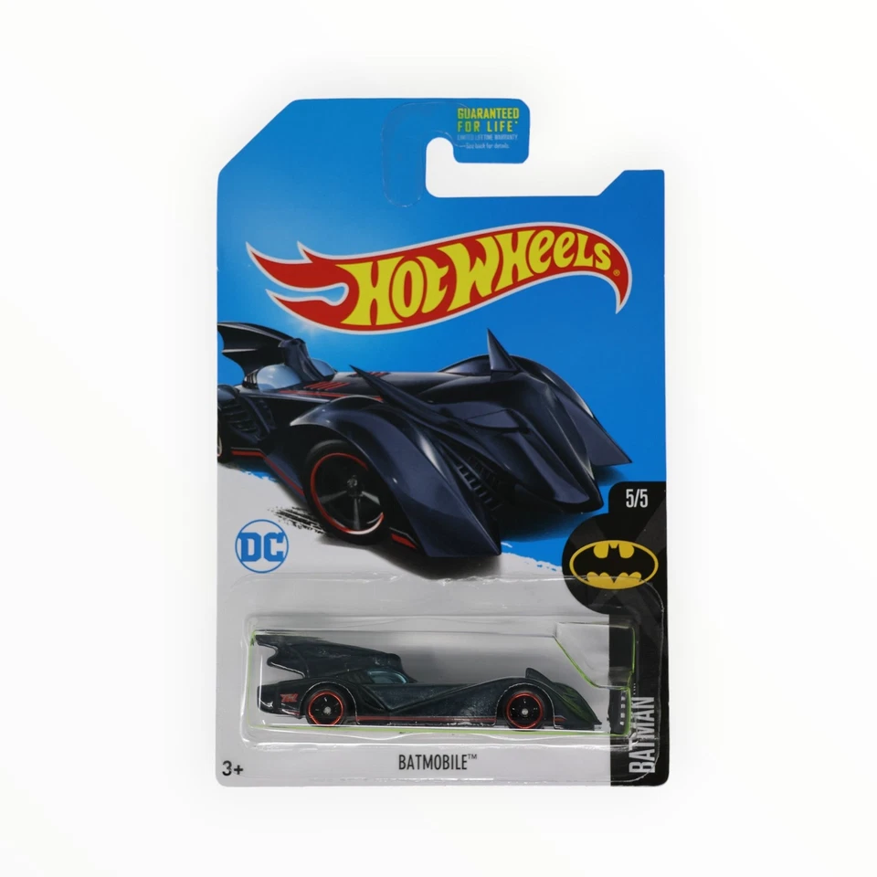Hot Wheels 2017 Factory Set Super Treasure Hunt Batman Batmobile Black