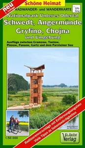 Wanderkarte NP Unteres Odertal, Schwedt, Angermünde, Gryfino, Chojna - Imagen 1 de 1