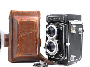 READ! [Exc+4] Ricoh Ricohflex Dia L TLR 6×6 Meter Working with Case From JAPAN - Picture 1 of 19