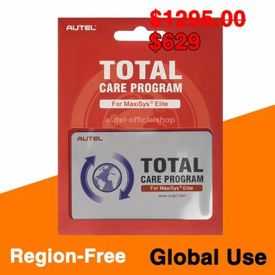 Autel Maxisys Elite Total Care Program 1-Year Update Extension 1YRMSELITE - Image 1 of 4