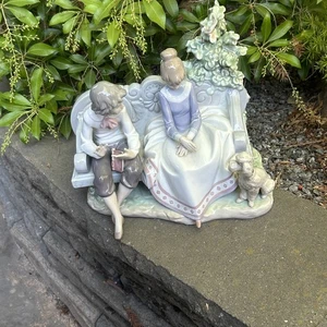 Lladro Vintage 87-88 Porcelain Poetry of Love Figurine No. 5442 - Picture 1 of 15