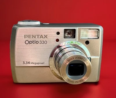 Pentax Optio 330 Digital Cameraг 3.34 Megapixel 3x optical Zoom mit OVP - Bild 1 von 4