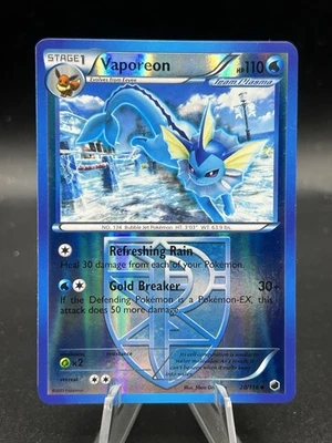 Vaporeon (Team Plasma) 20/116 Plasma Freeze Reverse Holo Pokemon LP BG3 - Image 1 of 3