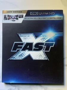 Fast X Walmart Exclusive ICON Edition (4k Ultra HD, Blu-ray, Digital mit Schutzhülle - Bild 1 von 2