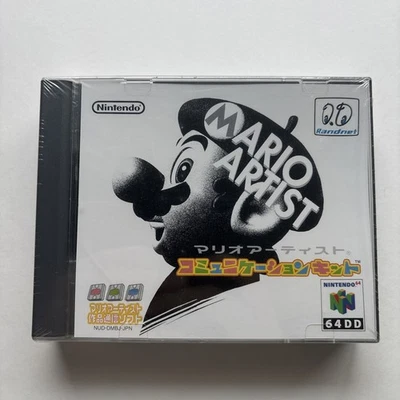 NEW Sealed Super Mario Artist Communication Kit Nintendo 64 Randnet N64 64DD - Image 1 of 4