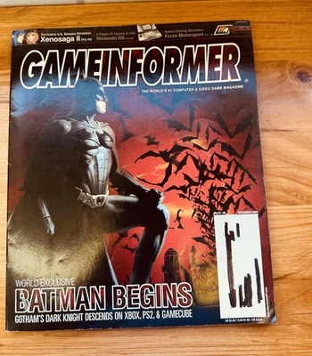 DEC 2004 GAMEINFORMER video game magazine BATMAN BEGINS Pre-owned — 第 1/4 张图片