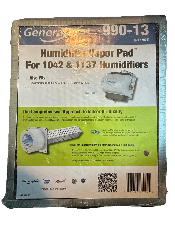 General Aire GA900  Elite Humidifier Vapor Pad For 900 And 1000 Series #7919 - Image 1 of 1
