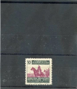 ESPAÑOL MAROCCO Sc RA15(SG 296)**F-EN MUY BUEN ESTADO NH 1946 10c LILA & GRIS NEGRO $50 - Imagen 1 de 1