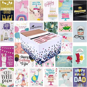 100 All Occasion Greeting Cards - 4 X 6 with 100 Envelopes - Picture 1 of 12