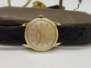 USED ETERNA-MATIC SILVER DIAL GP CASE AUTOMATIC MAN'S WATCH / T018 - Picture 1 of 9