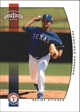 2005 (RANGERS) Donruss Team Heroes #313 Francisco Cordero