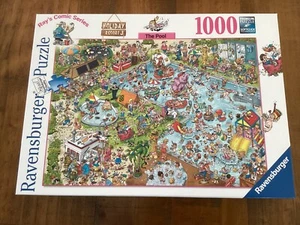 Holiday Resort #3 - The Pool by Ravensburger 1000 Piece - Picture 1 of 4