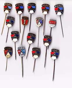 Oldtimer Ford Schild Logo Pin Anstecker 60er Konsul Taunus Zephyr Cortina Factory - Bild 1 von 57