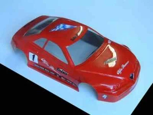 0022 - Carrozzeria body RC scala 1/10 Alfa gtv 3.0 V6 touring -rally + adesivi - Picture 1 of 2