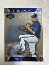 2007 Topps Co-Signers Silver Blue #19/150 Ben Sheets Chris Capuano #8 Brewers