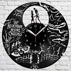 Horloge murale disque vinyle Nightmare Before Christmas Jack ventilateur art 12' 30 cm 4011